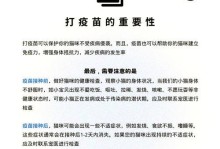 猫打了疫苗后多久洗澡？（疫苗注射后的洗澡时间安排及注意事项）