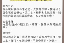 与猫共处，禁养之植物（了解有哪些植物是不能与猫咪共同生活的吧）